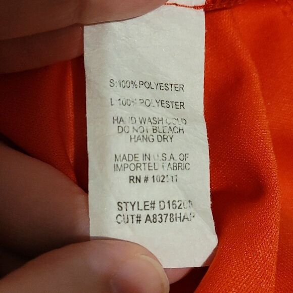 Soprano orange floral sun dress - Picture 5 of 5